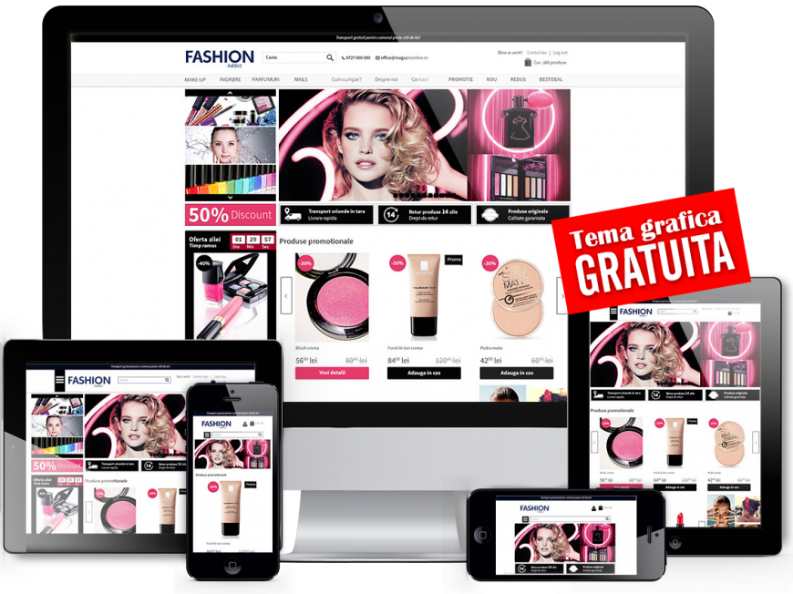 Fashion - Tema grafica Gratuita