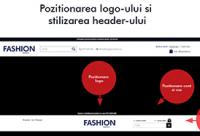Modificari layout header