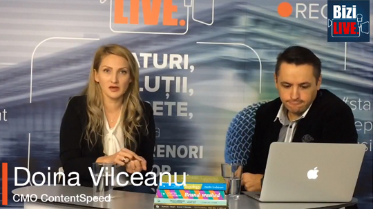 Doina Vilceanu la BiziLive Tv