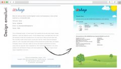 Design email-uri tranzactionale